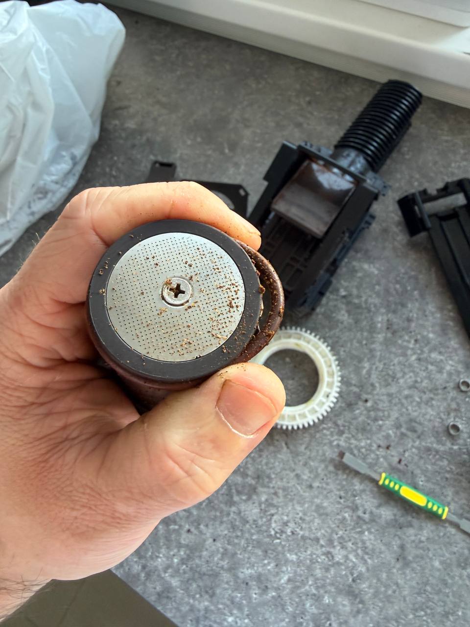 Растянутый уплотнитель Jura C60